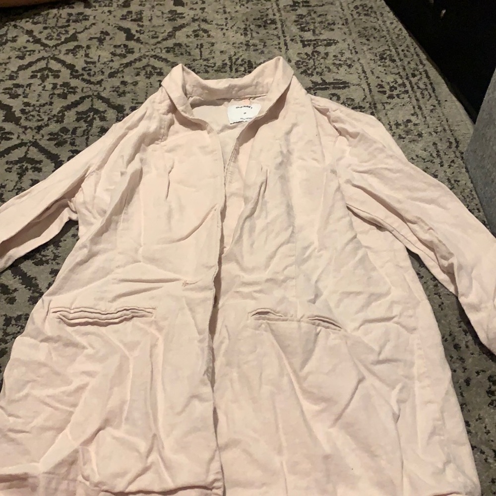 Pink  linen blazer brand new